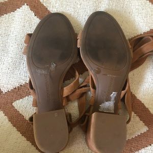 Lucky Brand Shoes - Lucky Brand Suede Lace Up Chunky Heels Lucky Brand Shoes - Lucky Brand Suede Lace Up Chunky Heels